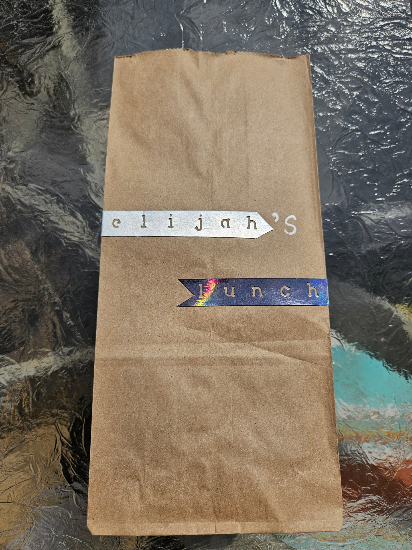 Personalized Banner - Includes 10 bags