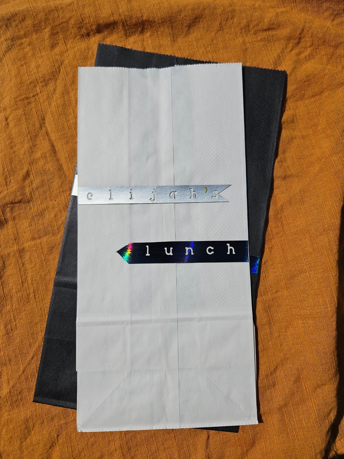 Personalized Banner - Includes 10 bags
