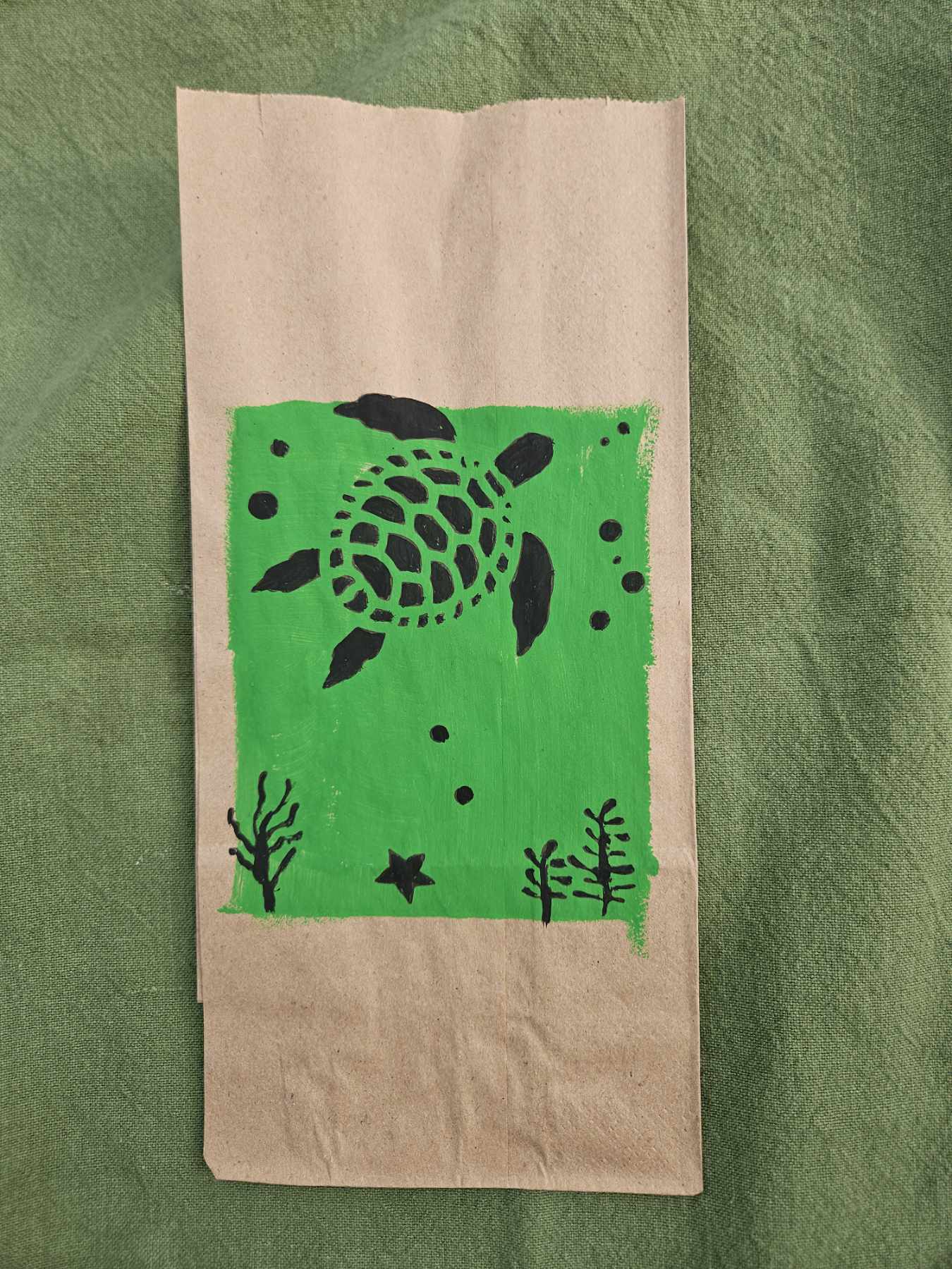 Turtle Under The Sea - Includes 10 bags